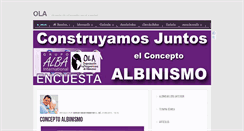 Desktop Screenshot of albinismo.org
